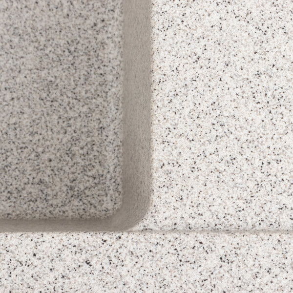 Гранітна мийка для кухні VALESO DIAMOND 8650 матова Сіра