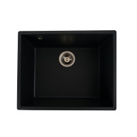 Гранітна мийка для кухні VALESO OASIS 5444 матова Антрацит