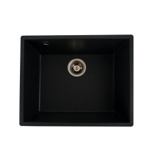 Гранитная мойка для кухни VALESO OASIS 5444 матовая Антрацит