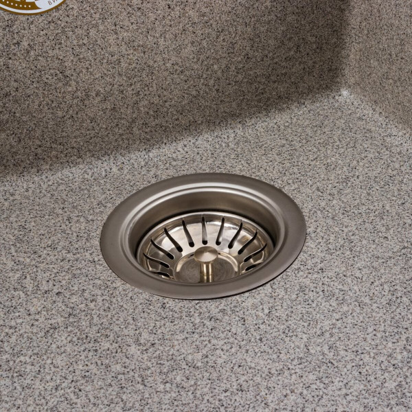 Гранітна мийка для кухні VALESO ROXY 3744 матова Сіра