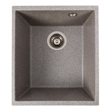 Гранитная мойка для кухни VALESO ROXY 3744 матовая Серая