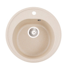 Гранитная мойка для кухни VALESO LUNA 510 матовая Сафари