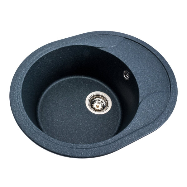 Гранітна мийка для кухні VALESO ONYX 5847 матова Антрацит