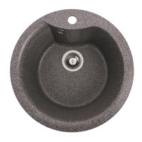 Гранитная мойка для кухни VALESO 480 TURAS матовая Микс