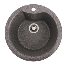 Гранитная мойка для кухни VALESO 480 TURAS матовая Микс