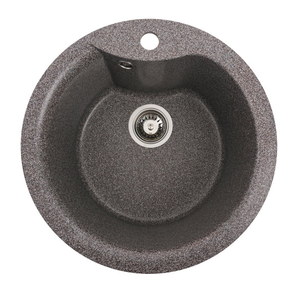 Гранітна мийка для кухні VALESO 480 TURAS матова Мікс