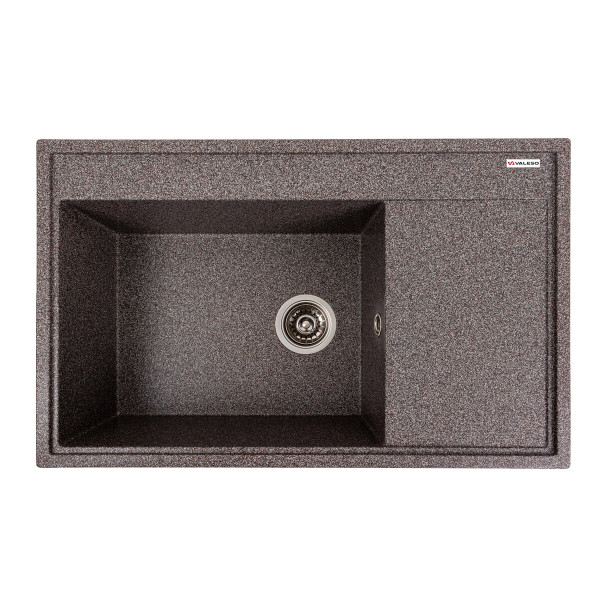 Гранітна мийка для кухні VALESO AZURIT 7950 матова Мікс