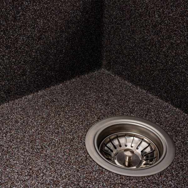 Гранітна мийка для кухні VALESO AZURIT 7950 матова Мікс