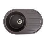 Гранітна мийка для кухні VALESO LIRA 7750 матова Гренадін