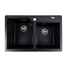 Гранитная мойка для кухни VALESO HARMONY 7850 матовая Карбон