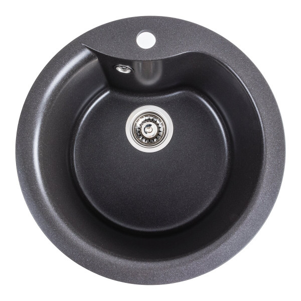 Гранітна мийка для кухні VALESO TURAS 480 матова Моріон