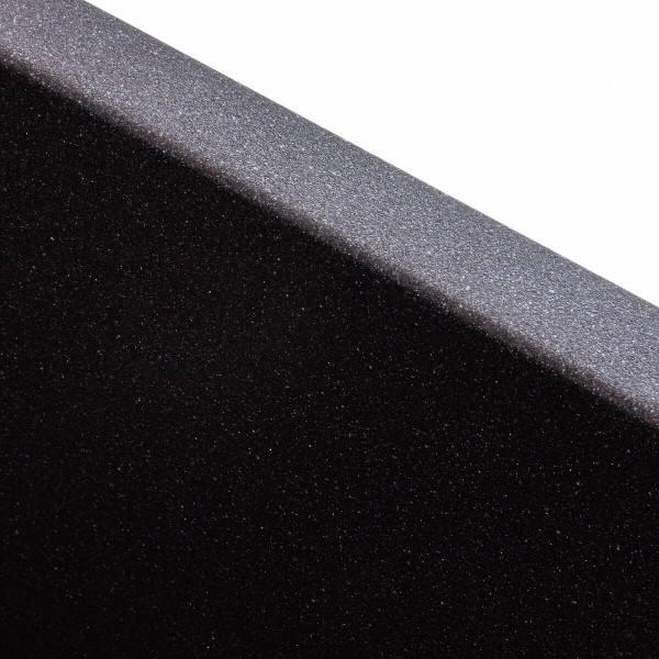 Гранітна мийка для кухні VALESO 4040 RUBA матовий Гренадін