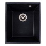 Гранітна мийка для кухні VALESO ROXY 3744 матова Карбон