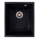 Гранітна мийка для кухні VALESO ROXY 3744 матова Карбон