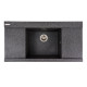 Гранітна мийка для кухні VALESO ATLAS 9651 матова Графіт