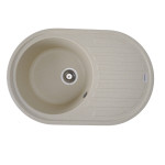 Гранітна мийка для кухні VALESO LIRA 7750 матова Пісок