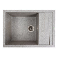 Кухонная мойка гранитная матовая 7050 CASCADA VALESO Серый
