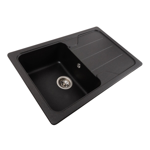 Гранітна мийка для кухні VALESO VERONA 7850 матова Моріон