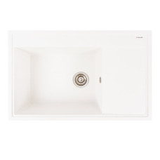 Гранитная мойка для кухни VALESO AZURIT 7950 матовая Белоснежная