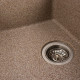 Гранітна мийка для кухні VALESO 6250 ZIRKONE матова Карамель