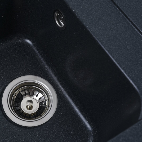 Гранітна мийка для кухні VALESO KORRADO 4050 матова Антрацит