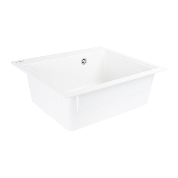 Мийка гранітна VALESO 5852 VESTA матова Білосніжна