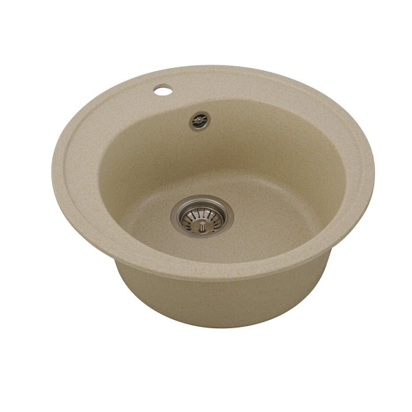 Гранітна мийка для кухні VALESO LUNA 510 матова Пісок