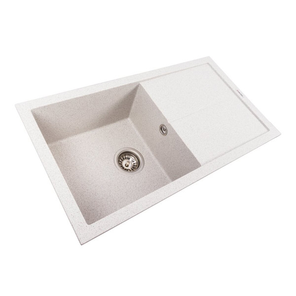 Гранітна мийка для кухні VALESO SOLID 7843 матова Топаз