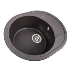 Гранитная мойка для кухни VALESO 5847 ONYX матовый Гренадин