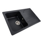 Гранітна мийка для кухні VALESO VERONA 7850 матова Карбон