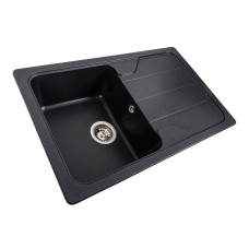 Гранитная мойка для кухни VALESO VERONA 7850 матовая Карбон