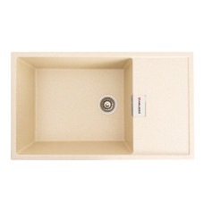 Гранитная мойка для кухни VALESO 8650 DIAMOND матовая (песок)