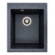 Гранітна мийка для кухні VALESO SOKIL 4150 матова Графіт
