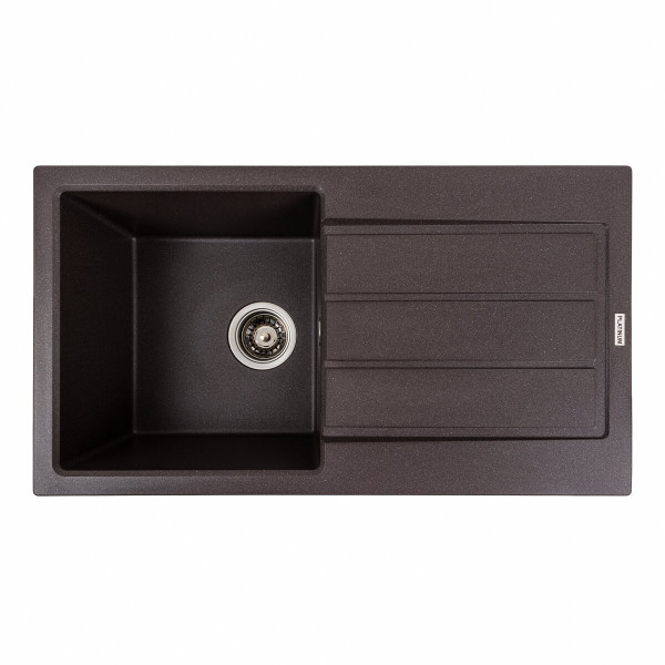 Гранітна мийка для кухні VALESO SOLID 7843 матова Гренадін