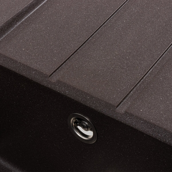 Гранітна мийка для кухні VALESO SOLID 7843 матова Гренадін