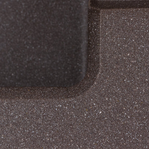 Гранітна мийка для кухні VALESO SOLID 7843 матова Гренадін