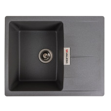 Гранитная мойка для кухни VALESO 6250 ZIRKONE матовый Серый муссон