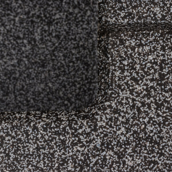 Гранітна мийка для кухні VALESO SOLID 7843 матова Графіт