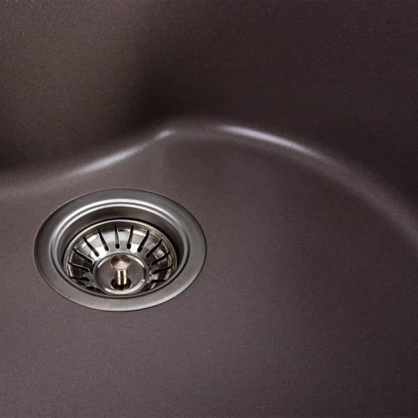 Гранітна мийка для кухні VALESO 480 TURAS матова Дюна