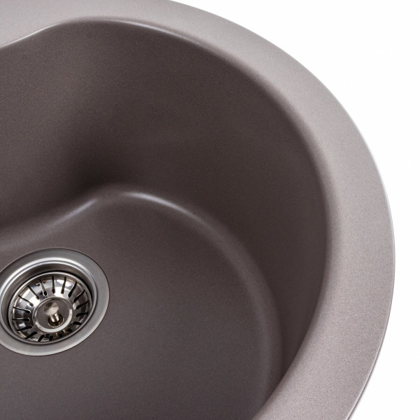 Гранітна мийка для кухні VALESO 480 TURAS матова Дюна