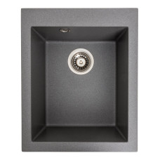 Гранитная мойка для кухни VALESO SOKIL 4150 матовая Серый муссон