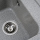 Гранітна мийка для кухні VALESO KORRADO 4050 матова Сіра