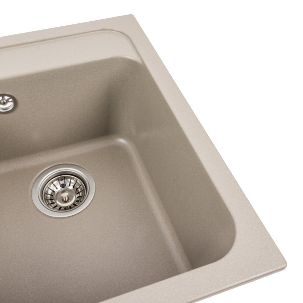 Гранітна мийка для кухні VALESO KORRADO 4050 матова Титан