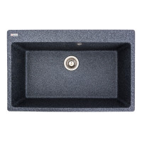 Гранітна мийка для кухні VALESO BOGEMA 7850 матова Графіт