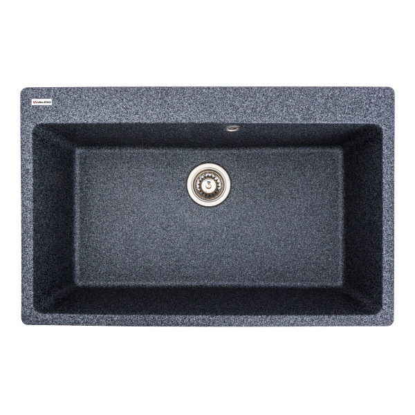 Гранітна мийка для кухні VALESO BOGEMA 7850 матова Графіт