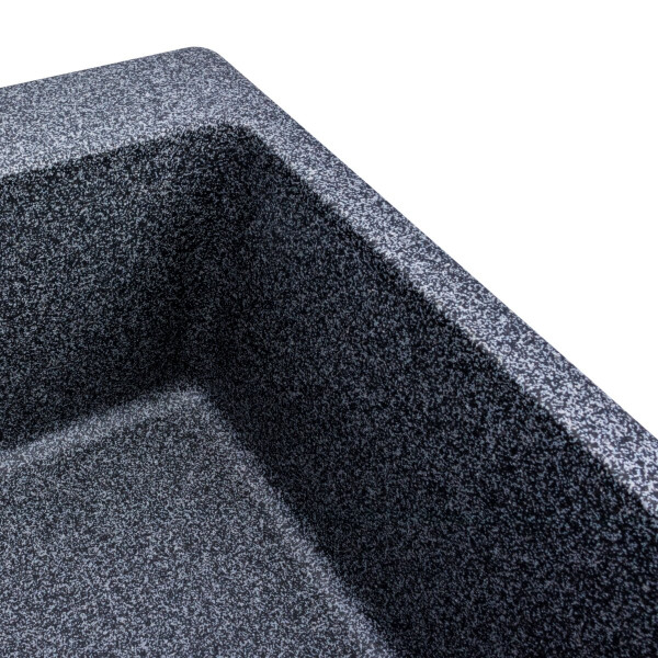 Гранітна мийка для кухні VALESO BOGEMA 7850 матова Графіт