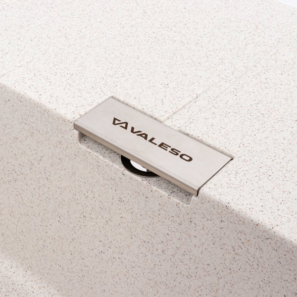 Гранітна мийка для кухні VALESO ZIRKONE 6250 матова Топаз