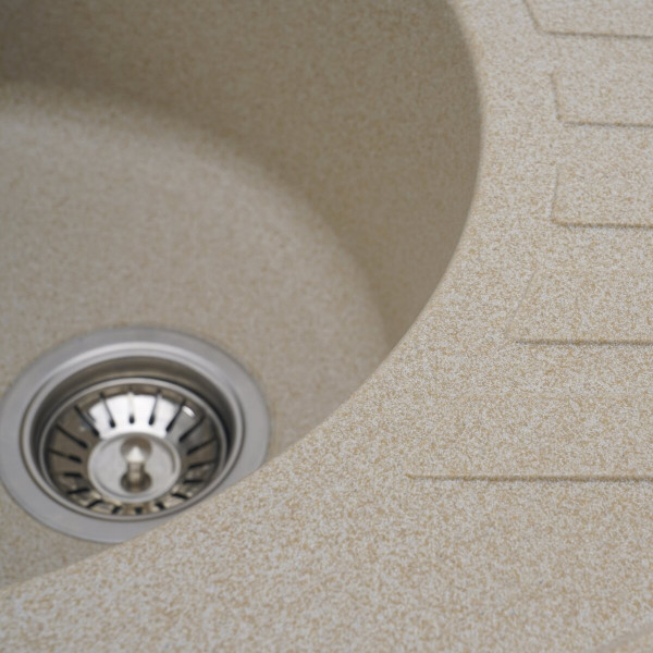 Гранітна мийка для кухні VALESO SOUL 6250 матова Сафарі