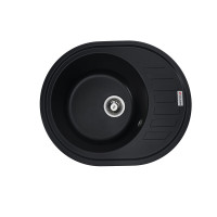 Гранитная мойка для кухни VALESO SOUL 6250 матовая Черная