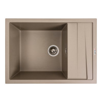 Гранітна мийка для кухні VALESO CASCADA 7050 матова Титан